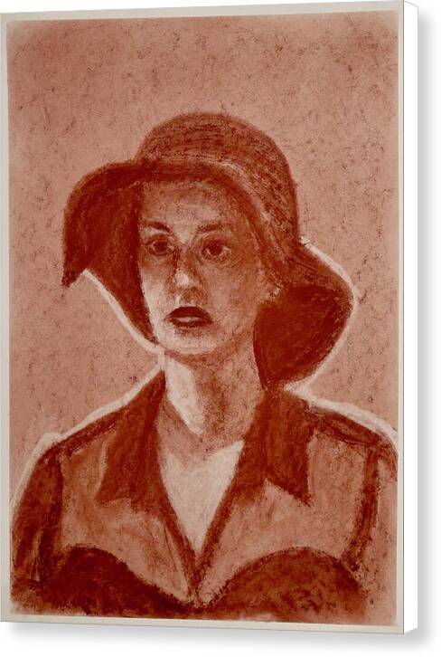 Portrait of Unknown - Canvas Print