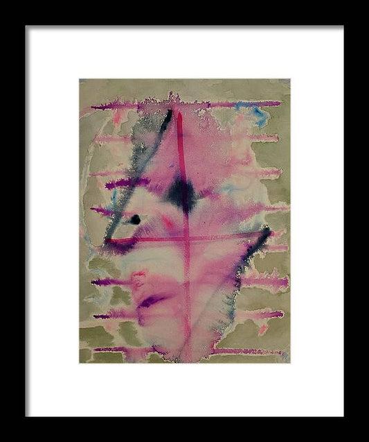 Abstract Shield - Framed Print