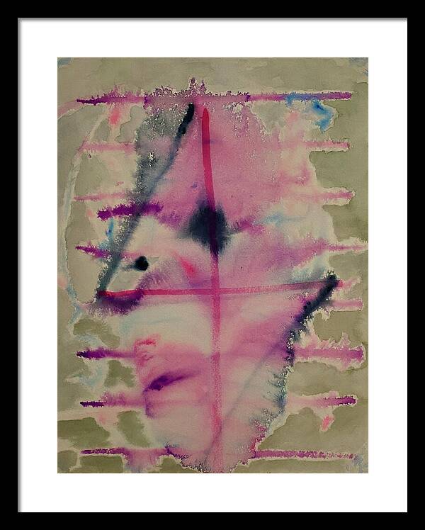 Abstract Shield - Framed Print