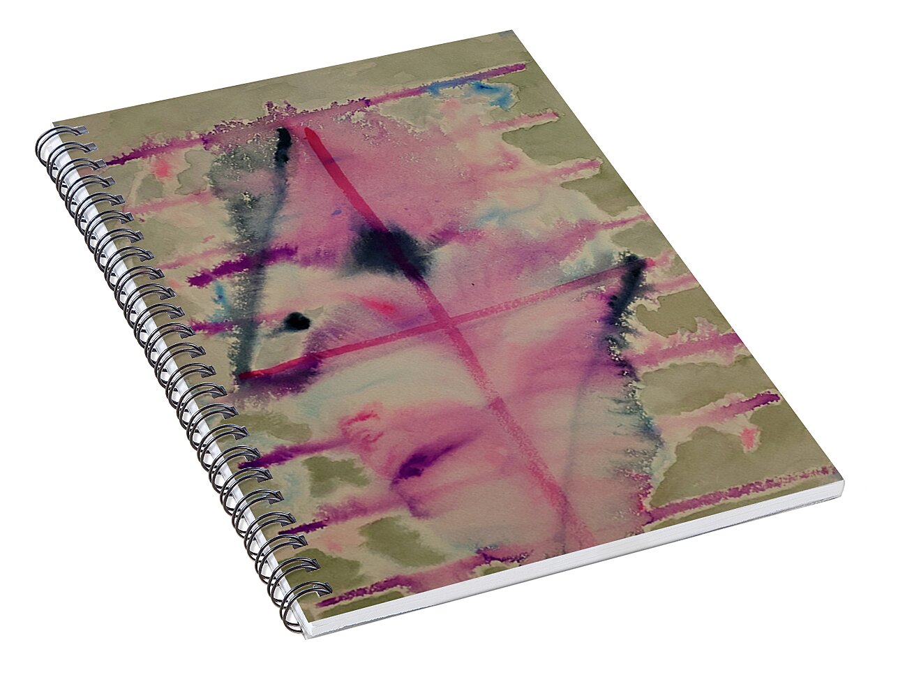 Abstract Shield - Spiral Notebook