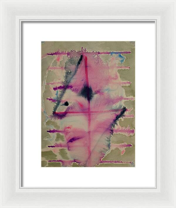 Abstract Shield - Framed Print