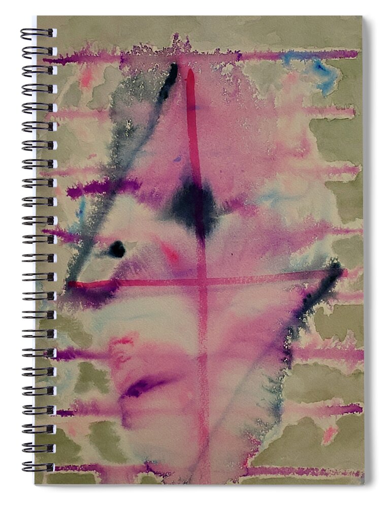 Abstract Shield - Spiral Notebook