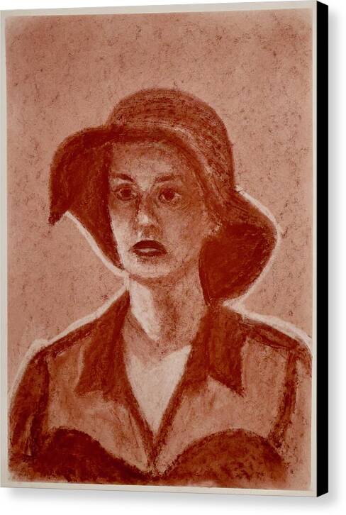 Portrait of Unknown - Canvas Print