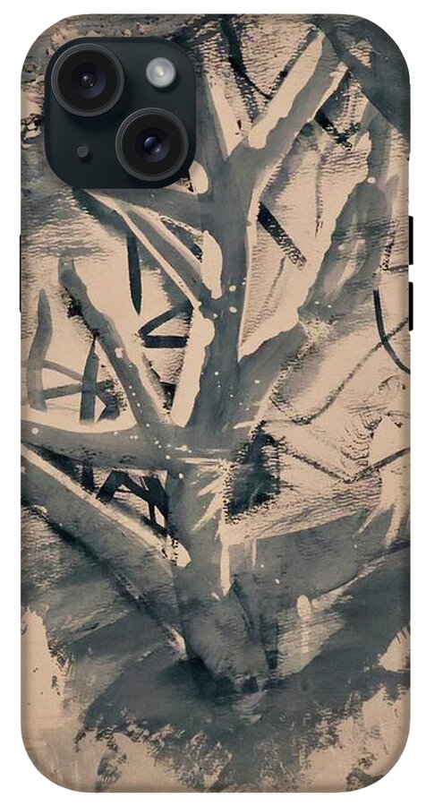 Sunrise through the trees - Phone Case