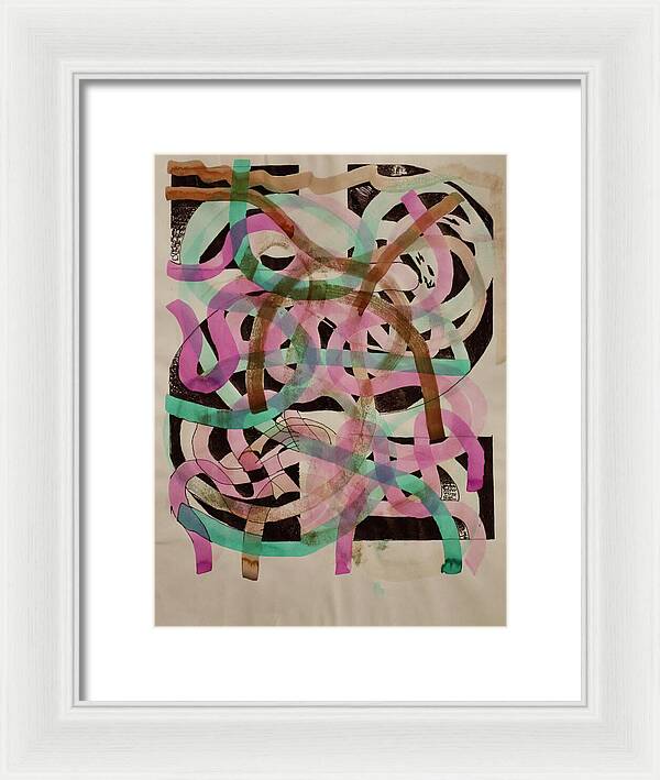 The 2 Is In Your Mind - Framed Print