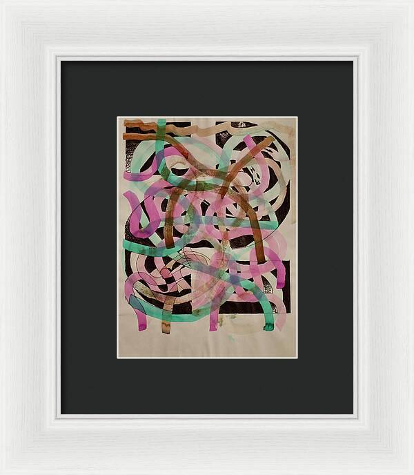 The 2 Is In Your Mind - Framed Print