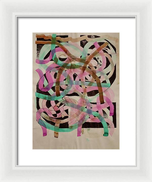 The 2 Is In Your Mind - Framed Print