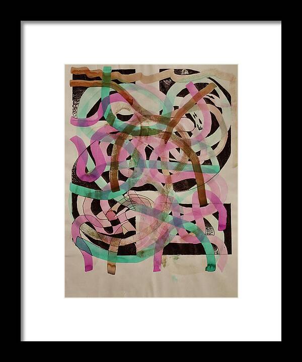 The 2 Is In Your Mind - Framed Print